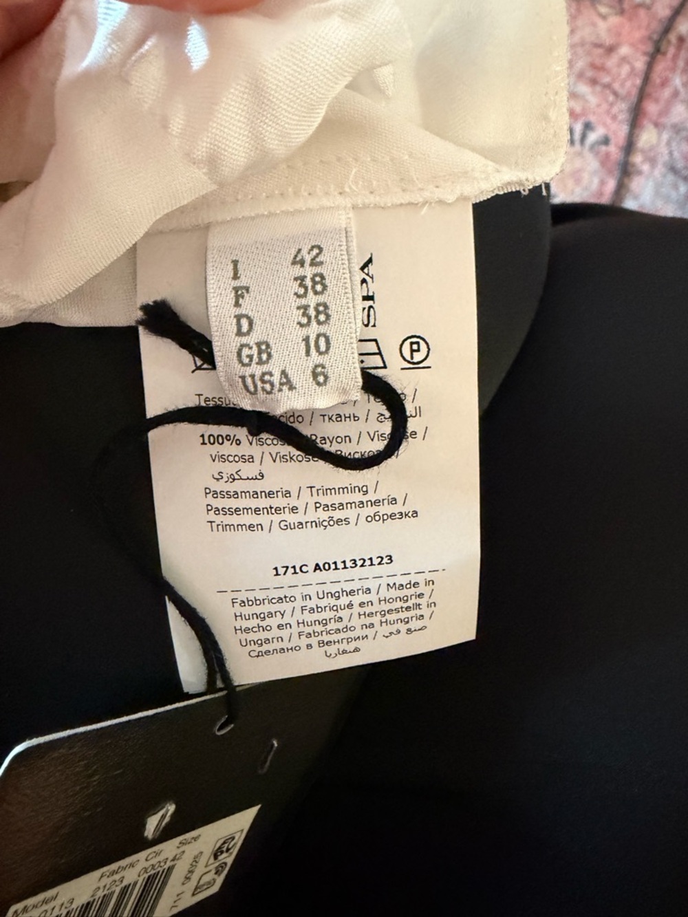 Philosophy di Lorenzo Serafini Runway Asymmetrical Lace-Trim Ruffle Skirt - Picture 5 of 6